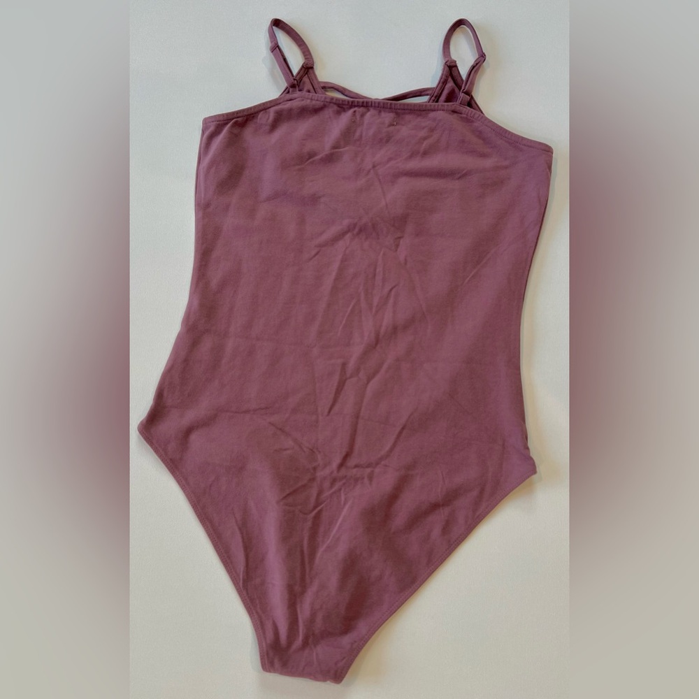 NWT Maurices Dusty Rose Bodysuit Small - Picture 7 of 8